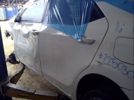 2016 TOYOTA COROLLA, WHITE, LE, 1.8L, AT,   Z25030